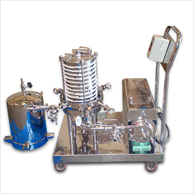 Horizontal Plate Closed Filter