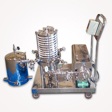 Horizontal Plate Closed Filter
