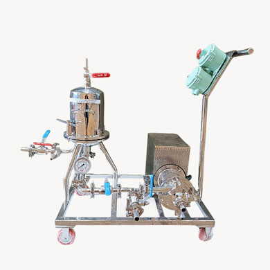 Horizontal Plate Closed Filter