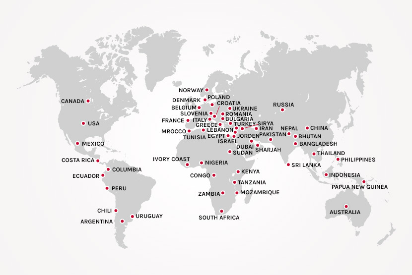 Sharplex Global Presence
